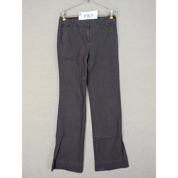 New York & Co Manhattan Chino Gray Flare Leg Pants Size 4 Tall -0925F167 - Picture 8 of 8